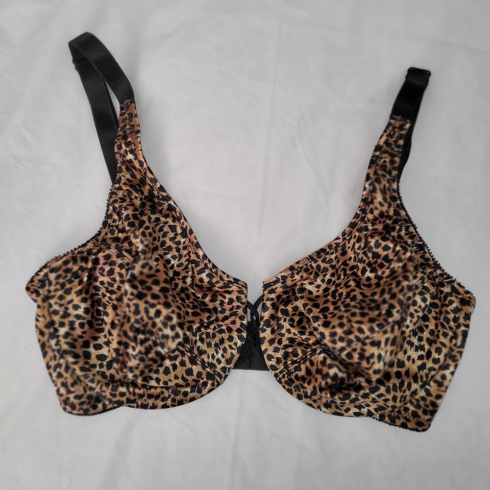32d Leopard Print Women's Bra